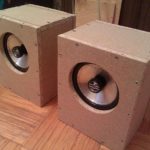 Homemade speakers.