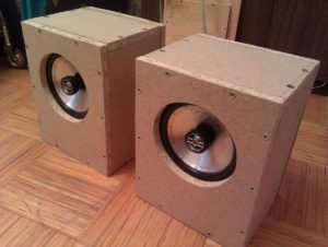 Homemade speakers.