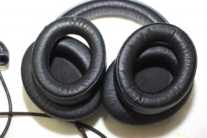 Headphone ear pads.