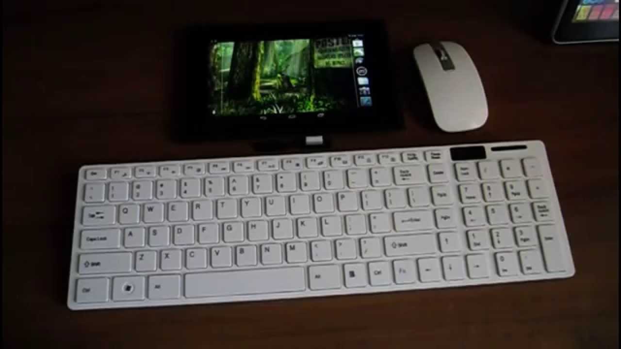 How to connect a keyboard and mouse to your tablet 