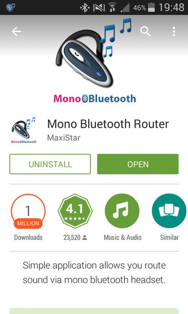 Mono Bluetooth Yönlendirici.