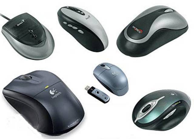 Computer mice.