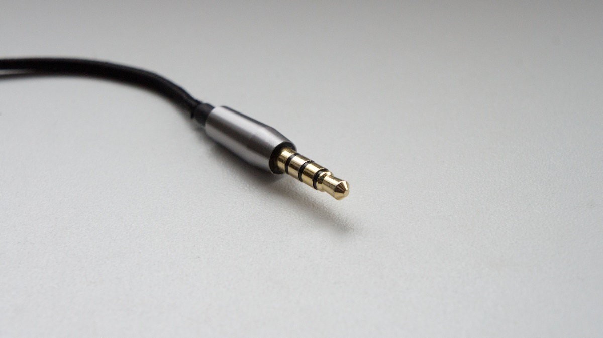 Headphone jack.