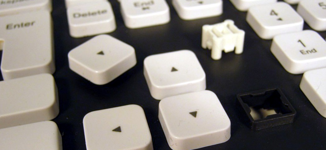 The device of a plunger keyboard.