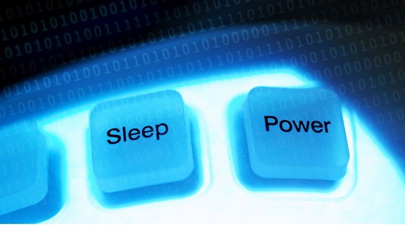 Wake up from sleep mode in windows 10 using keyboard