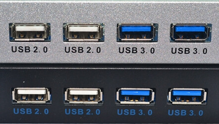 The difference between USB 2.0 and 3.0