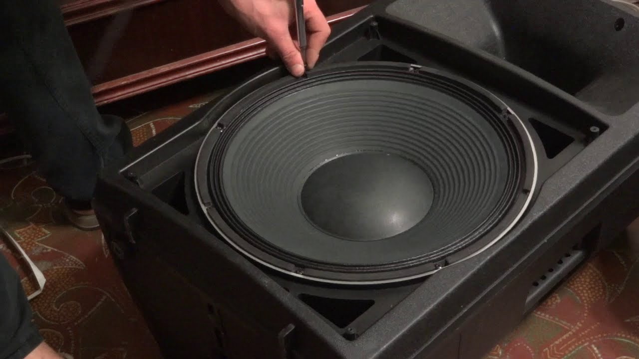 Replacing the speaker.