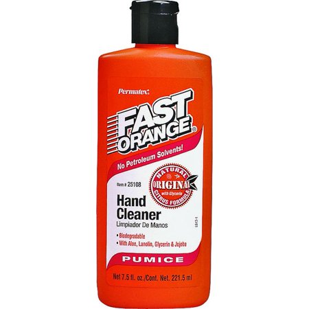 Lotion from Permatex Fast Orange.