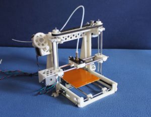 Homemade 3D printer option.