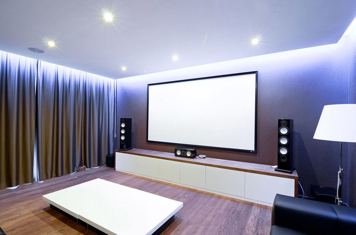 Home cinema.