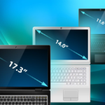 Laptops with different diagonals.