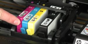 Inkjet printer cartridge.