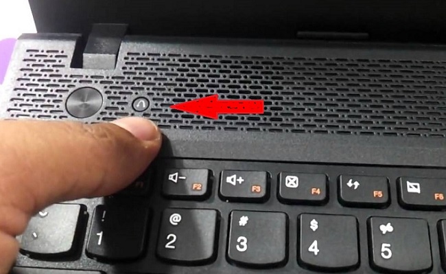 Turn on laptop without power button