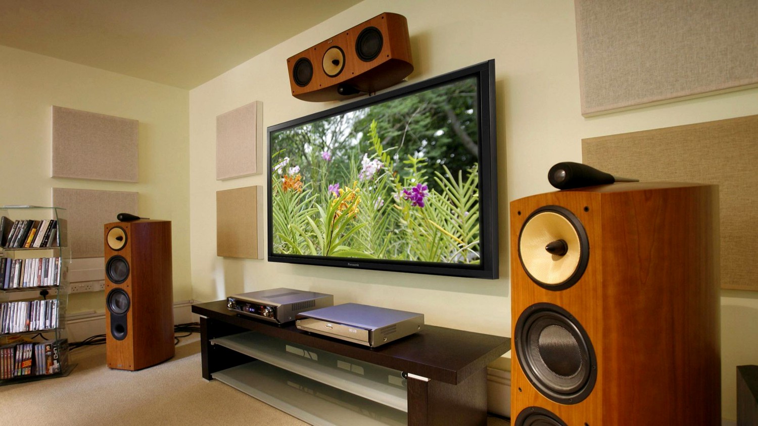 Subwoofer and home theater.