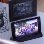 Photo frame from a tablet.