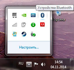 bluetooth στον πίνακα