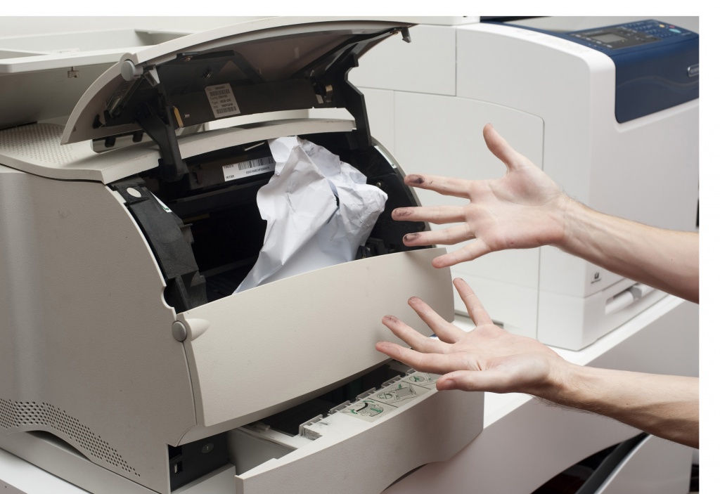 printer chews paper