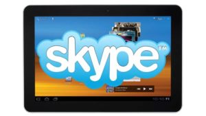 pasang skype pada tablet