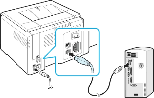 how to connect a printer to a computer