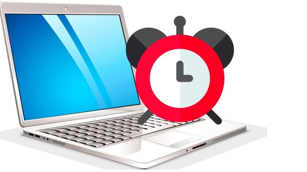 Why do you need to set your laptop on a timer?