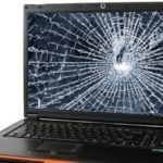 broken laptop