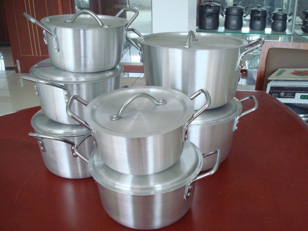 Aluminum pans.