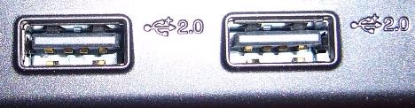 Two USB 2.0 connectors