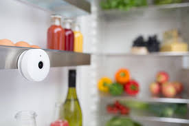 Refrigerator with CCTV camera