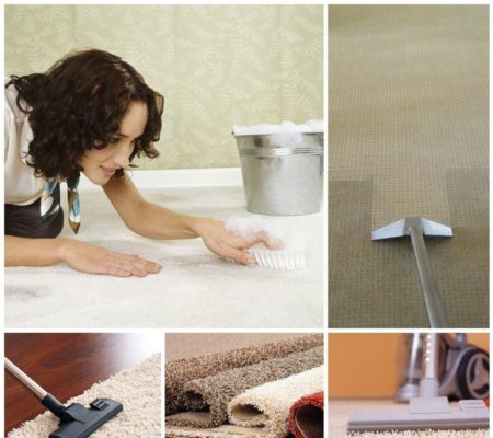 How to dry a carpet with a vacuum cleaner