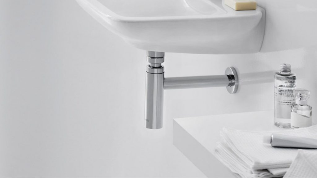 Hansgrohe sifoon.