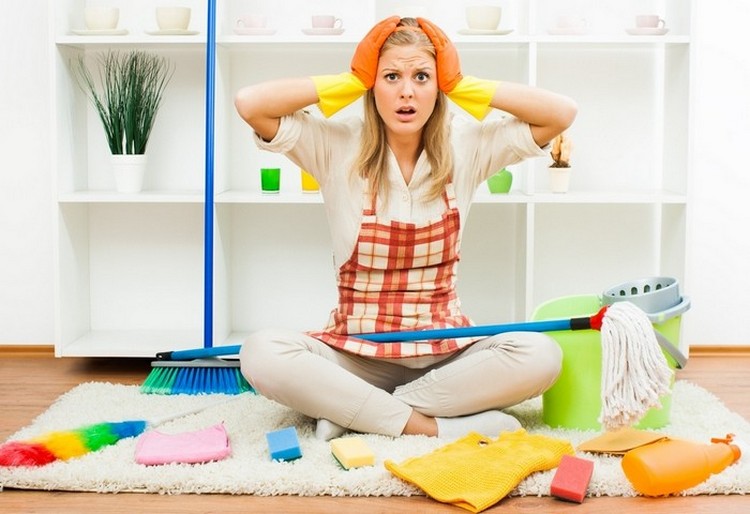 Neither without cleaning: commendable neatness or psychological problem