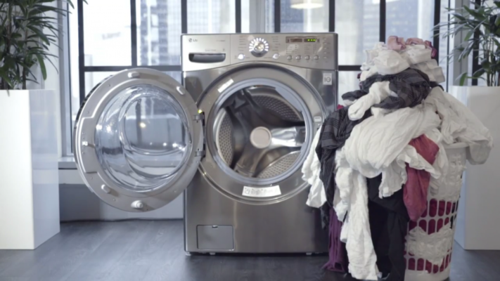 What happens if you load more laundry into the washing machine?