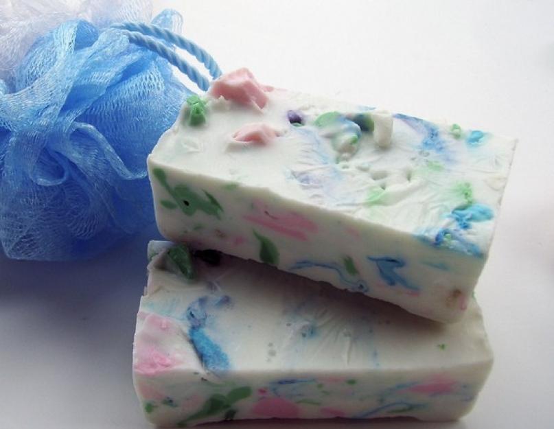 colorful soap