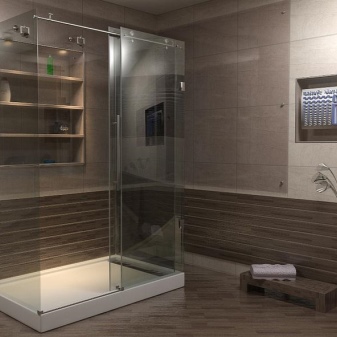 Shower corner option.