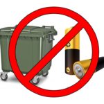 Why batteries should not be thrown in the trash