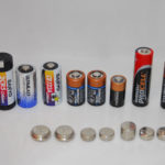 Types of batteries.