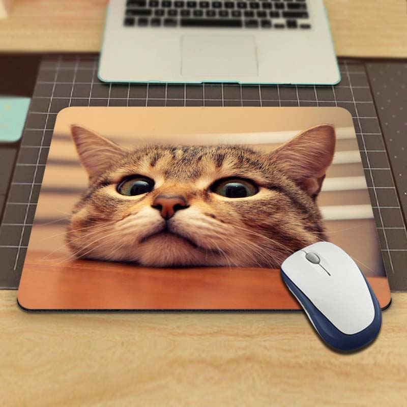 Cleaning a computer mouse pad