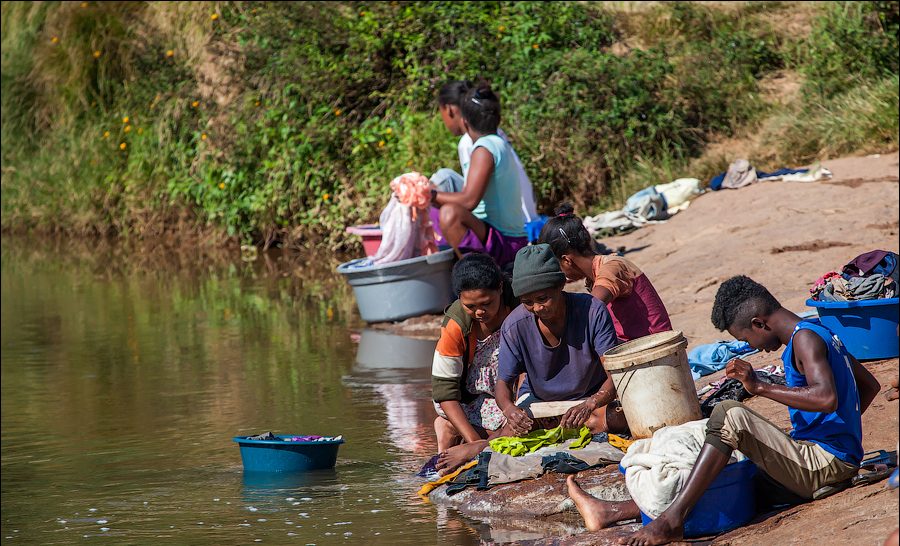 Spălătorie în Africa