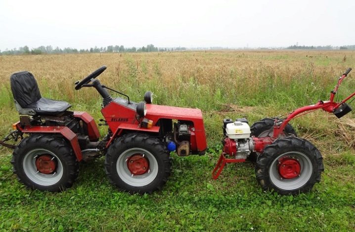 mini tractor or walk-behind tractor