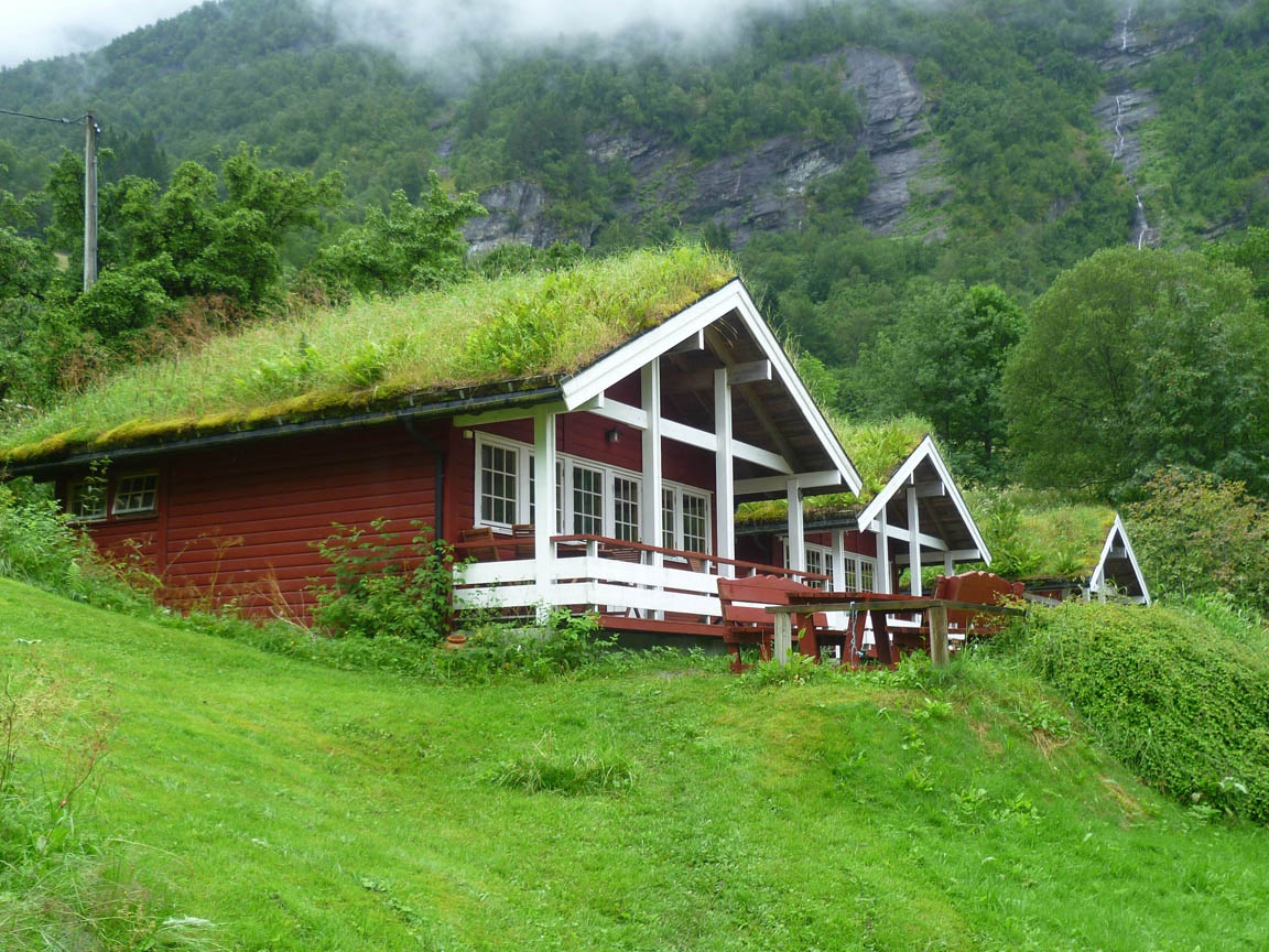 Geirangerfjord çim çatılı ev_0 (Kopya)