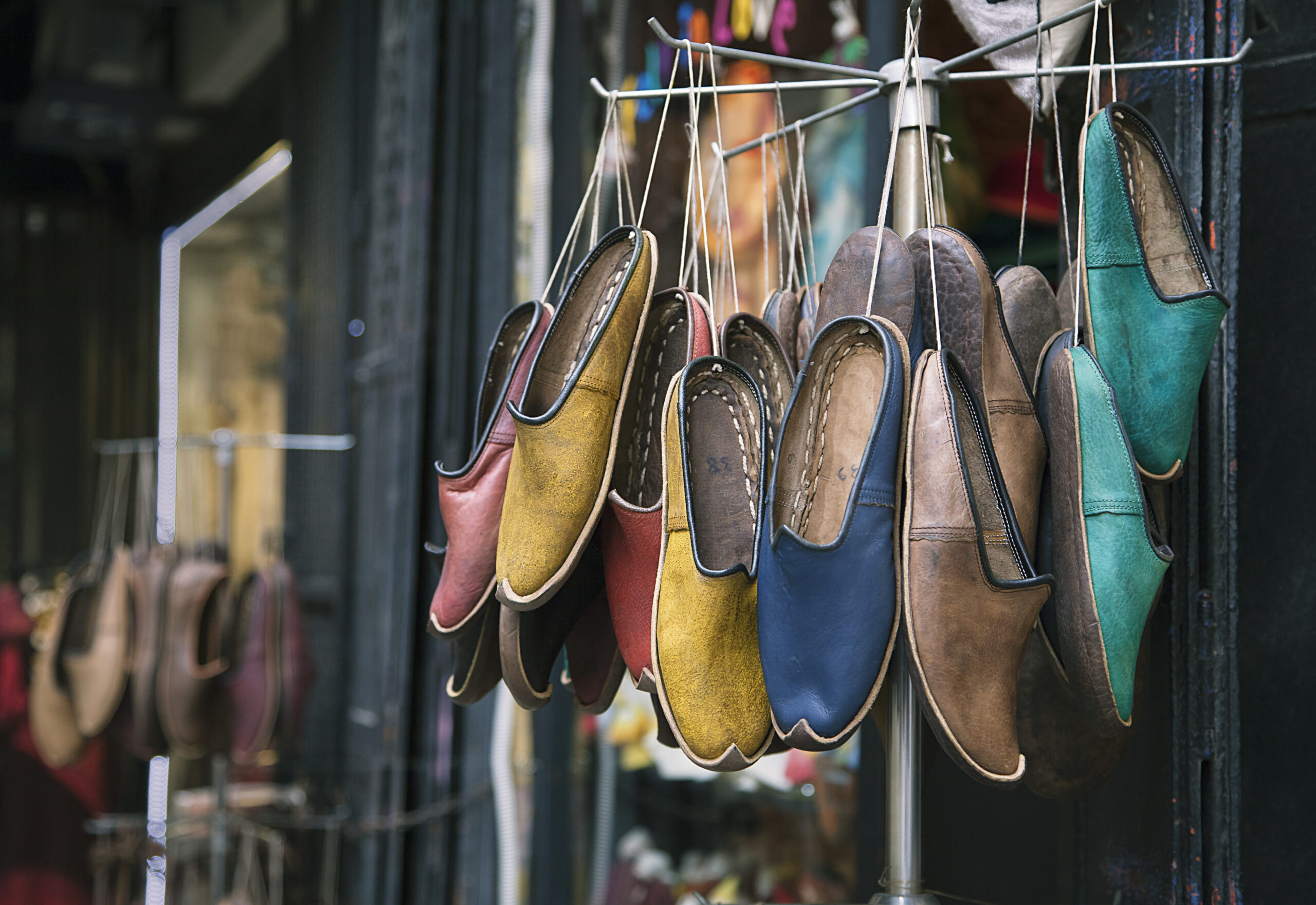 Traditional turkish shoes