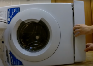 How to change the pump in a washing machine Indesit - 3