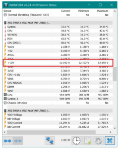 Block diagnostics