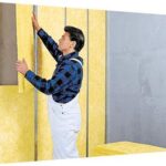 Installation of soundproofing walls