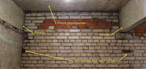 Floor thickness between floors